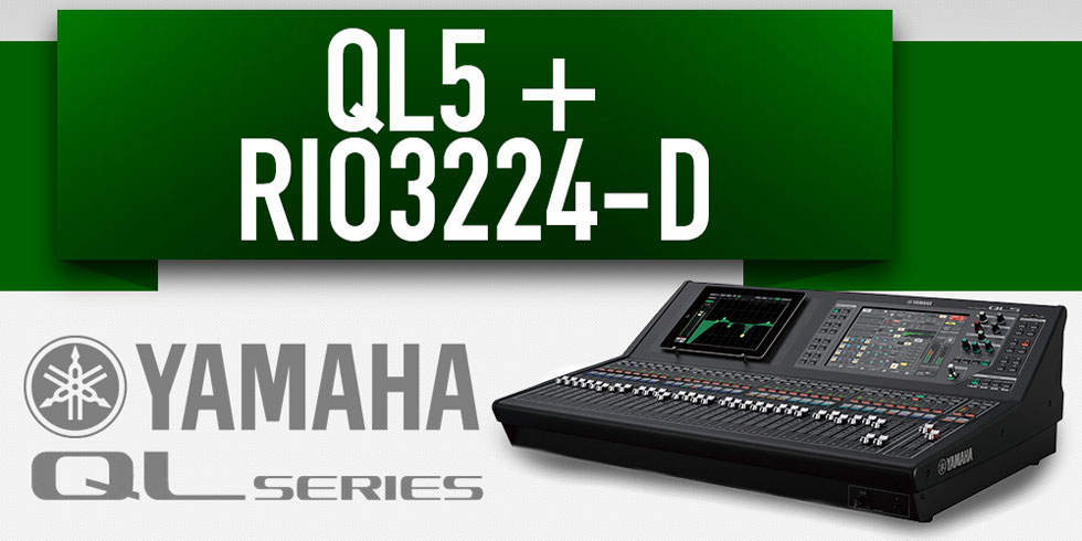 Yamaha QL5 Rio2324-D BARE Events and Productions